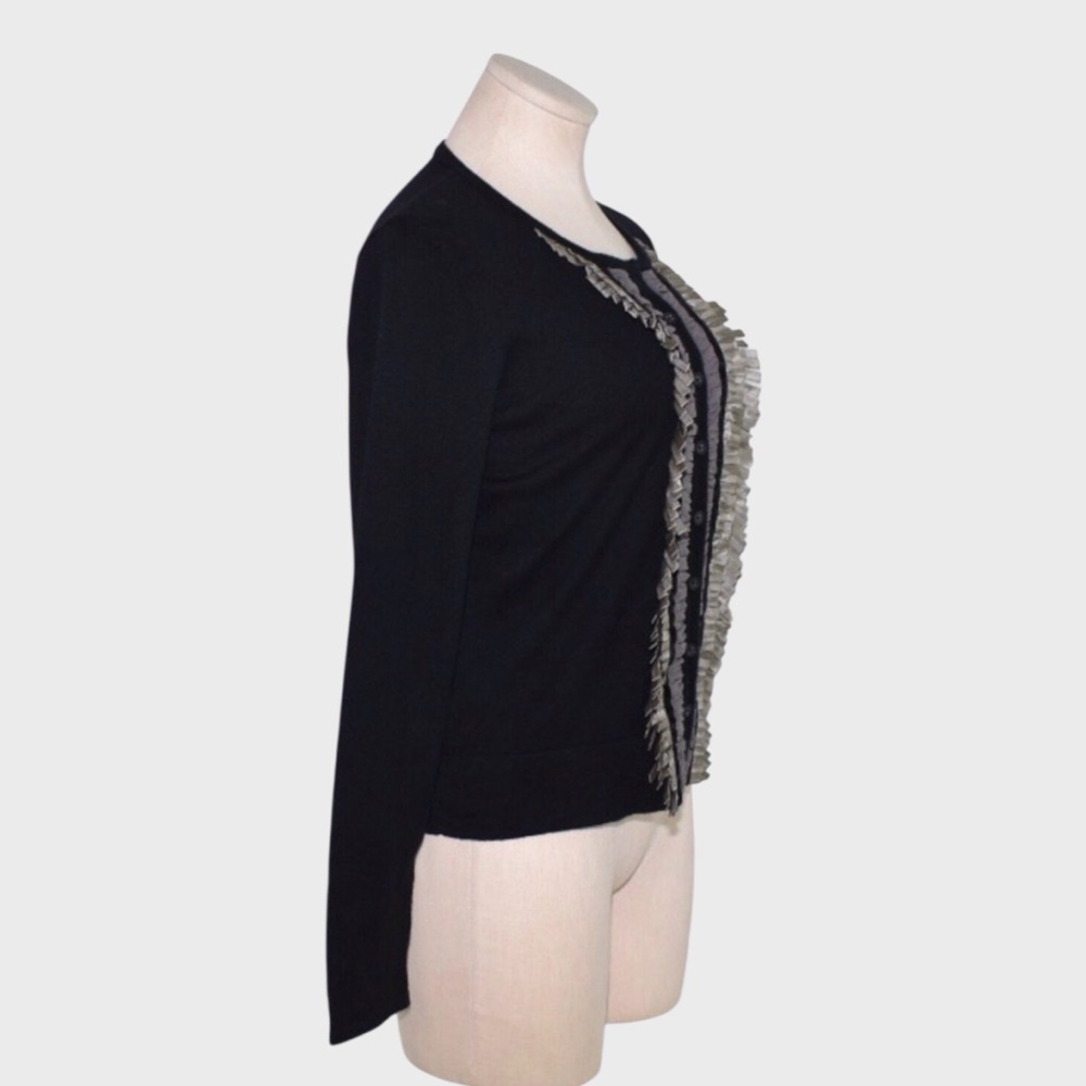 Cabi 172 Broadway Tuxedo Cardigan Sweater - Picture 2 of 5